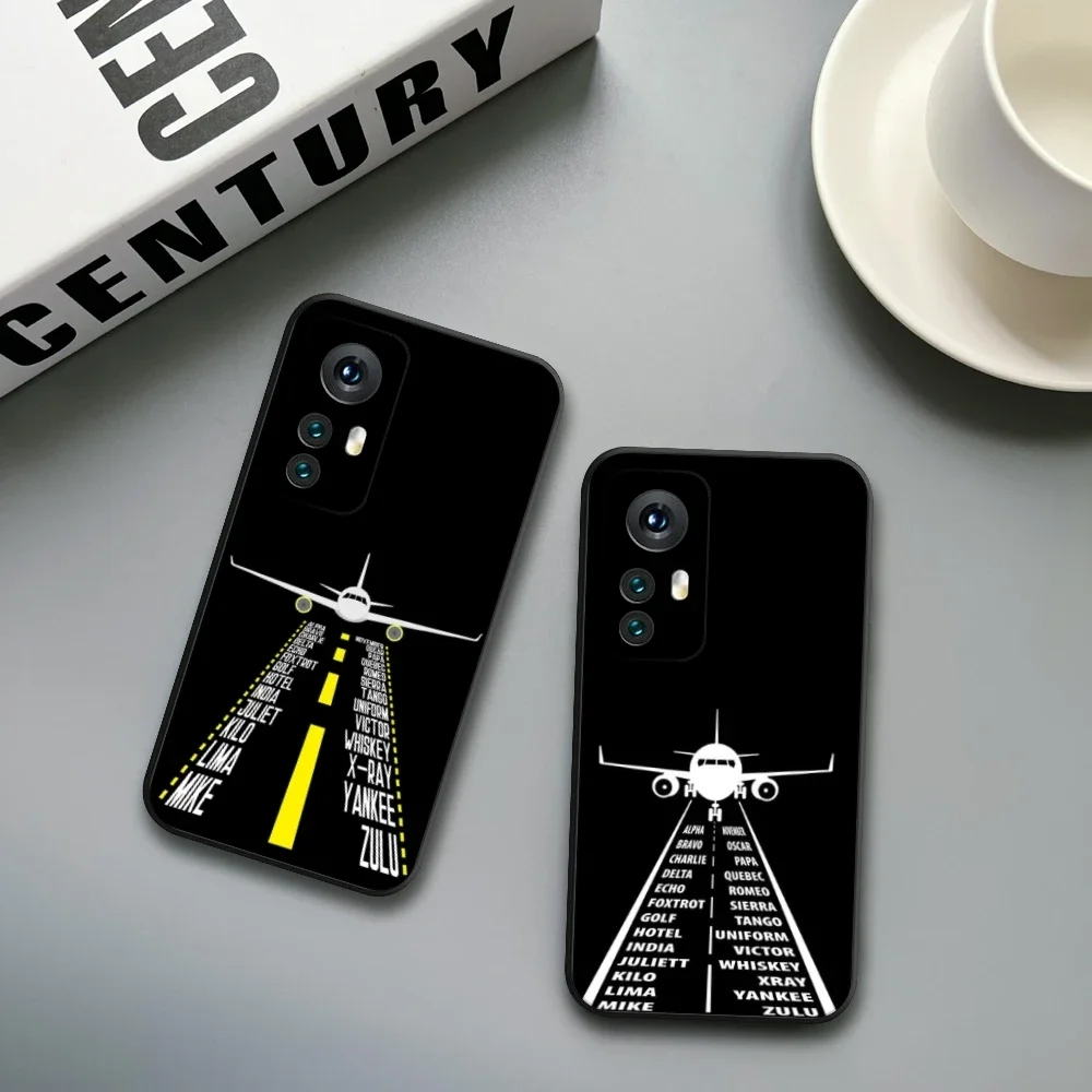 pilot captain stripes Phone Case For Xiaomi 14 Ultra 13 12 11 T Lite Redmi Note 13 12 11 10 C Pro plus A 5G Covers