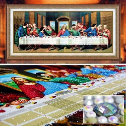 Speciale a forma di AB diamond last supper kit di ricamo a punto croce 5d 3d wall sticker gesù icona religiosa decorazione