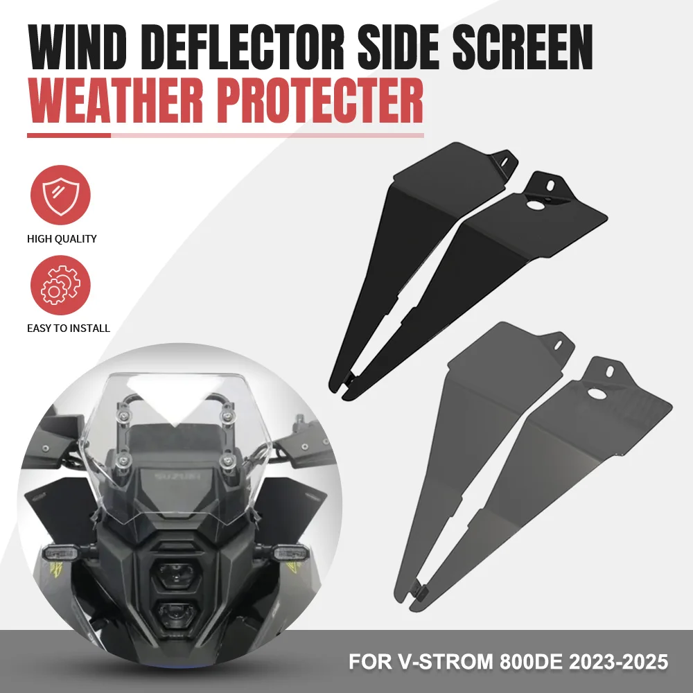 

For Suzuki V-Strom 800DE 2023 2024 2025 New Motorcycle Accessories Wind Deflector Side Screen Weather Protecter Vstrom 800 DE