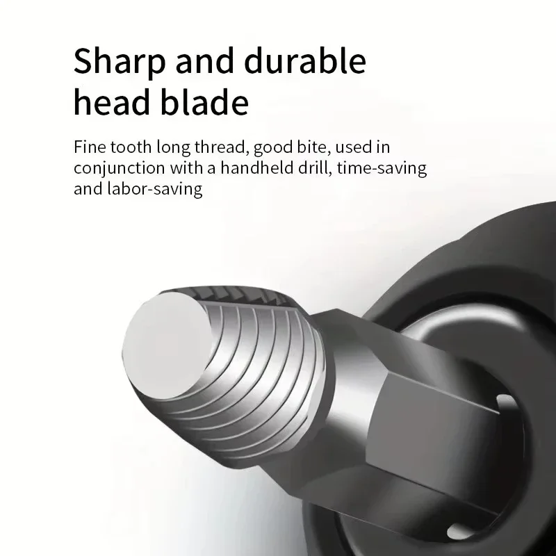 Head Screw Extractor Universal Short Head Screw Tool Wire Extractor Anti Slip Thread Breakage Removal Broken Bolt Remover