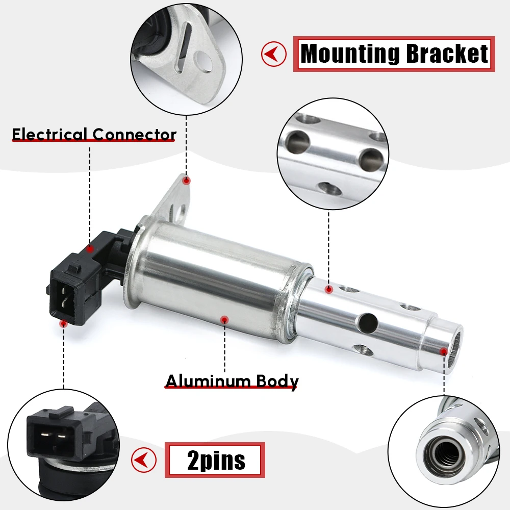 Electronic Valve Variable Timing Solenoid VVT For BMW Series 1 3 5 X3 X5 Z4 E60 E61 E70 E83 E90 E91 E93 N52 N54 11367585425