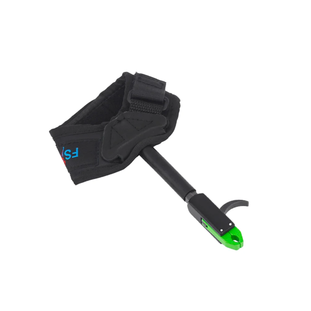 

Caliper Release Aid with Trigger Wrist Strap for Adult Compound Bow Hunting(Green) archery compound bow release