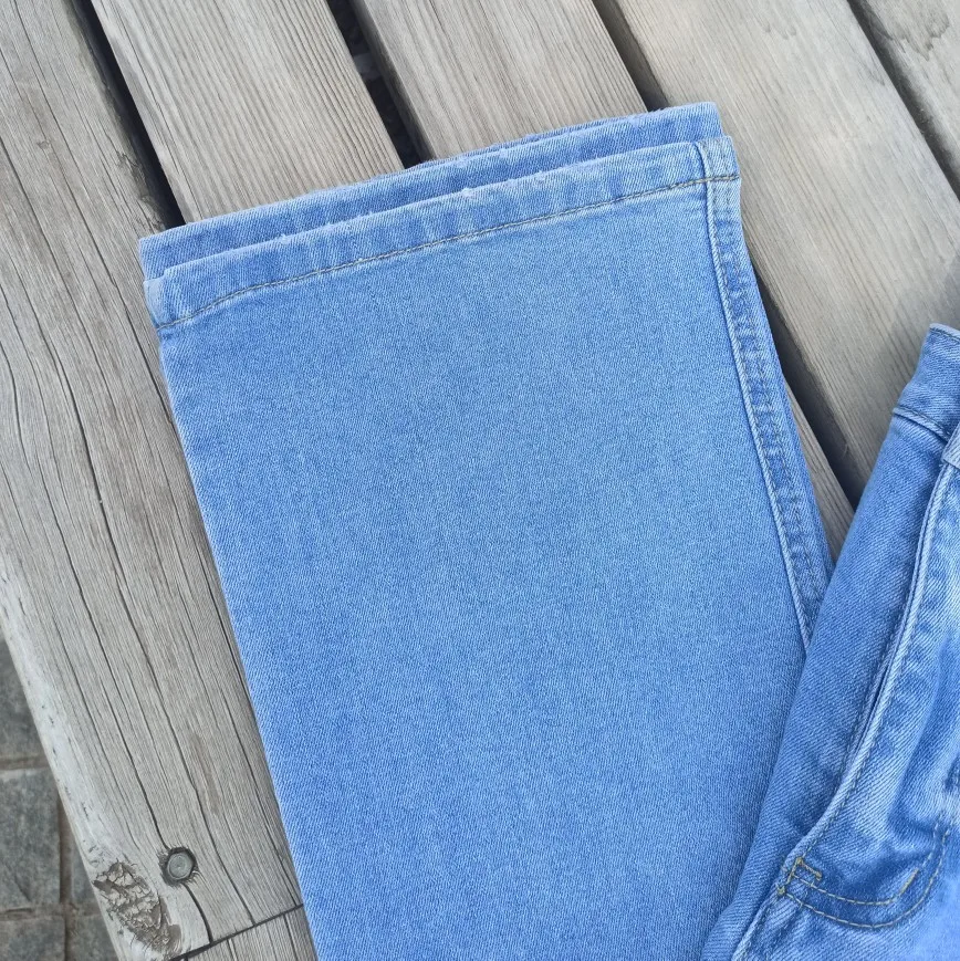 

High Waist Loose Fit Elastic Micro Flare Jeans High Quali Spring Summer New Women's Denim Nine Point Pants Cotton Stretch