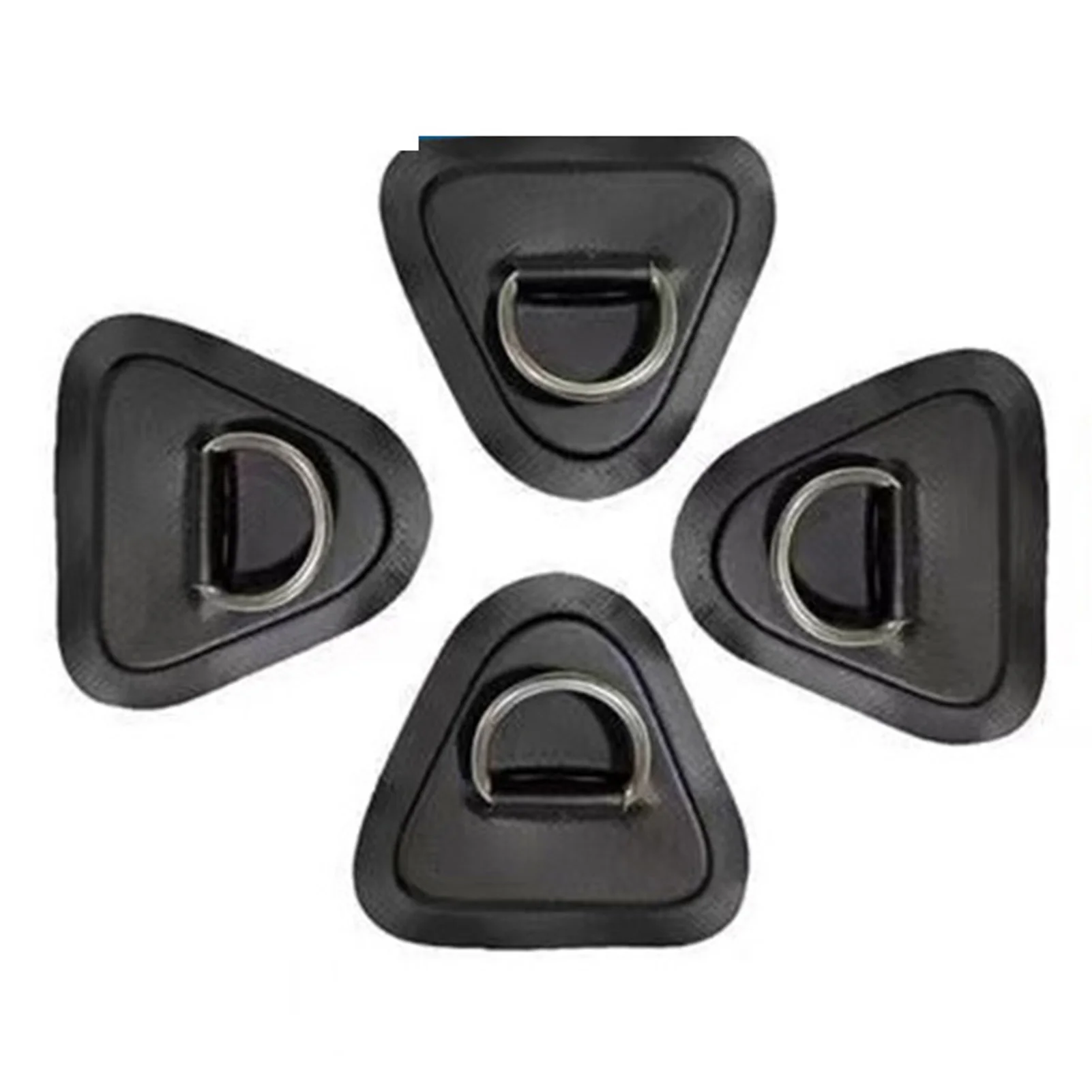 1PC Stainless Steel D- Patch High Strength Triangle D  Pad/Patch for Inflatable Boat Kayak Dinghy SUP