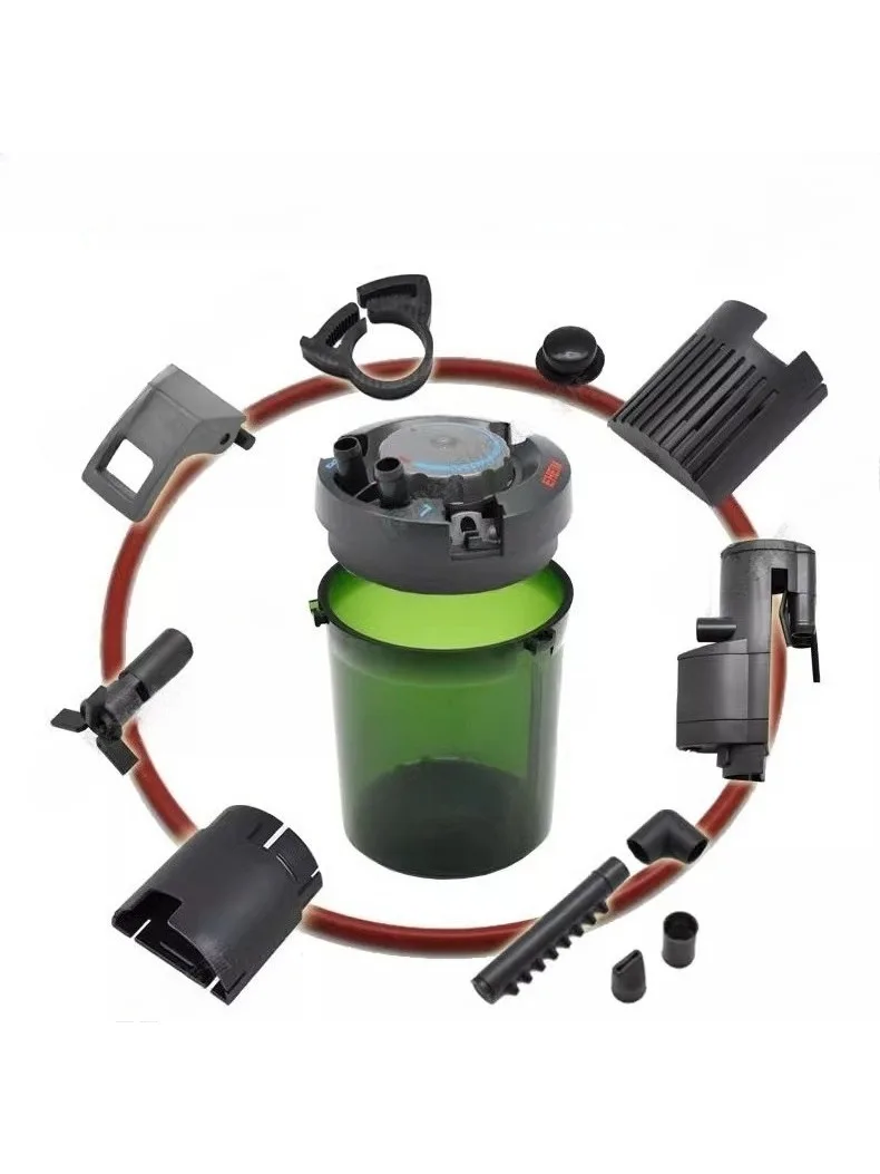 

For EHEIM Delicate Filter Bucket 40/60 Original Parts Rotor Bucket Body Inlet Filter Cover Motor Water Hose Latch