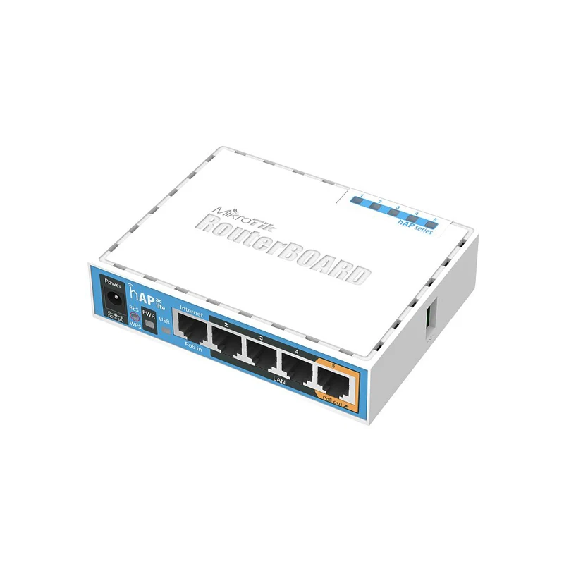 Imagem -02 - Mikrotik-ponto de Acesso Wifi Duplo Simultâneo Roteador Doméstico Soho ac Lite Rb952ui5ac2nd Hap 2.4g 5g