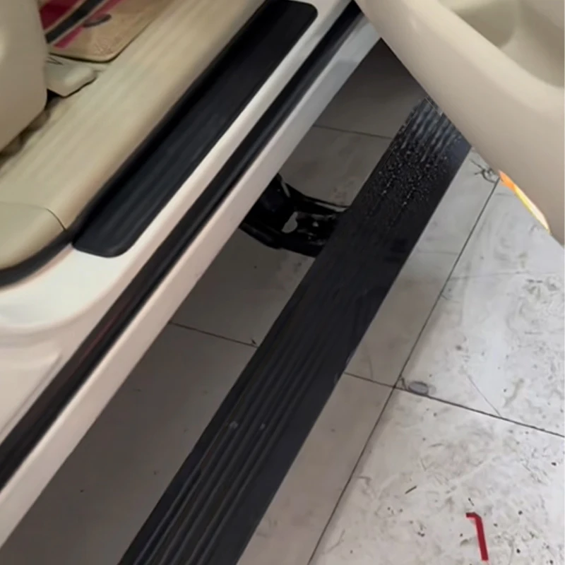 خطوات جانبية كهربائية أوتوماتيكية من سبائك الألومنيوم لوحة تشغيل كهربائية للركلات 2017+ #4