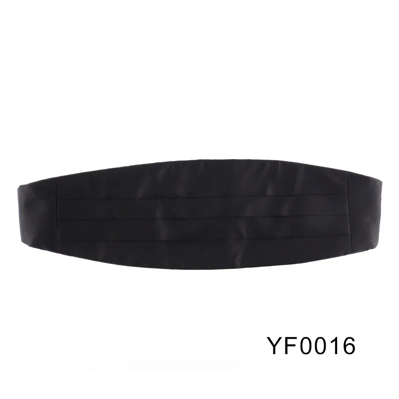 Men's Black & White Mulberry Silk Cummerbund, Lace-Up Suit Belt & Waist-Cinching Accessory, Fashionable Silk Waistband