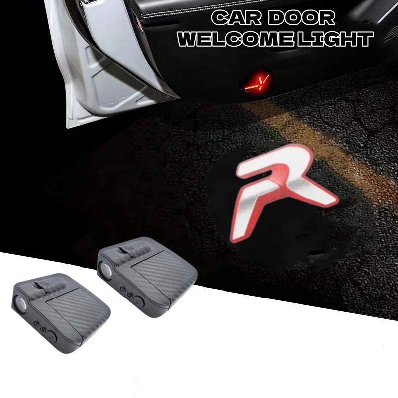 

2PCS for Peugeot GT 208 308 508 206 2008 407 107 5008 3008 RC GT LIE CC S16 Car HD Door Welcome Light Led Projector Lamp