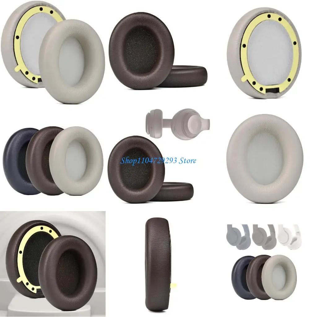 

Y2GD Earphone Earpads for Headphones Ear Pad Ear Cover Headphones Accessory 2pcs