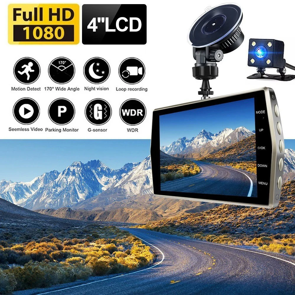 

Car DVR 1080P Full HD Dash Cam Vehicle Car Camera Drive Video Recorder G-sensor Auto Dashcam Black Box Car Supplies Night Vision