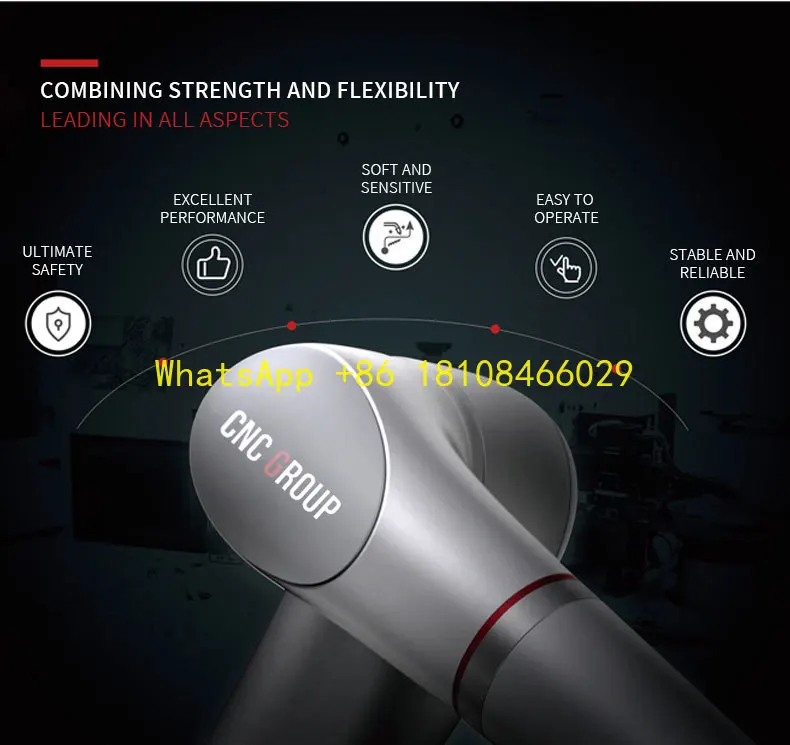 Hochpräzise, hocheffiziente Programmierung und Lehre, kostenloser Schweißroboter, CNC, intelligentes Schnellindustrie-Schweißen, kollaboratives R