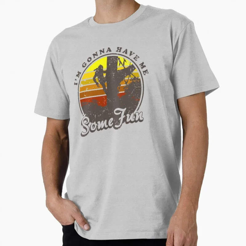 

I'm Gonna Have Me Some Fun Funny Predator Alien hunter Gift shirt for man Sci-Fi Horror Graphic Clothes All size Tops S-6XL