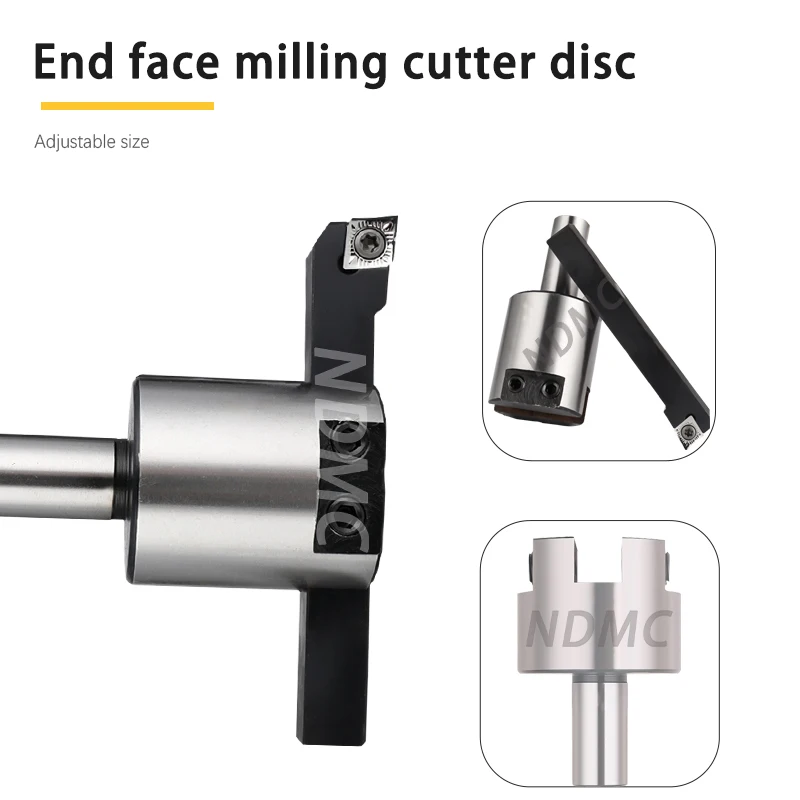 Обрабатывающий центр Фрезерный станок с плоским концом Фрезерный станок с ЧПУ с регулируемой головкой летающего инструмента C12-40-10x10 C20-88-20x20 с ЧПУ