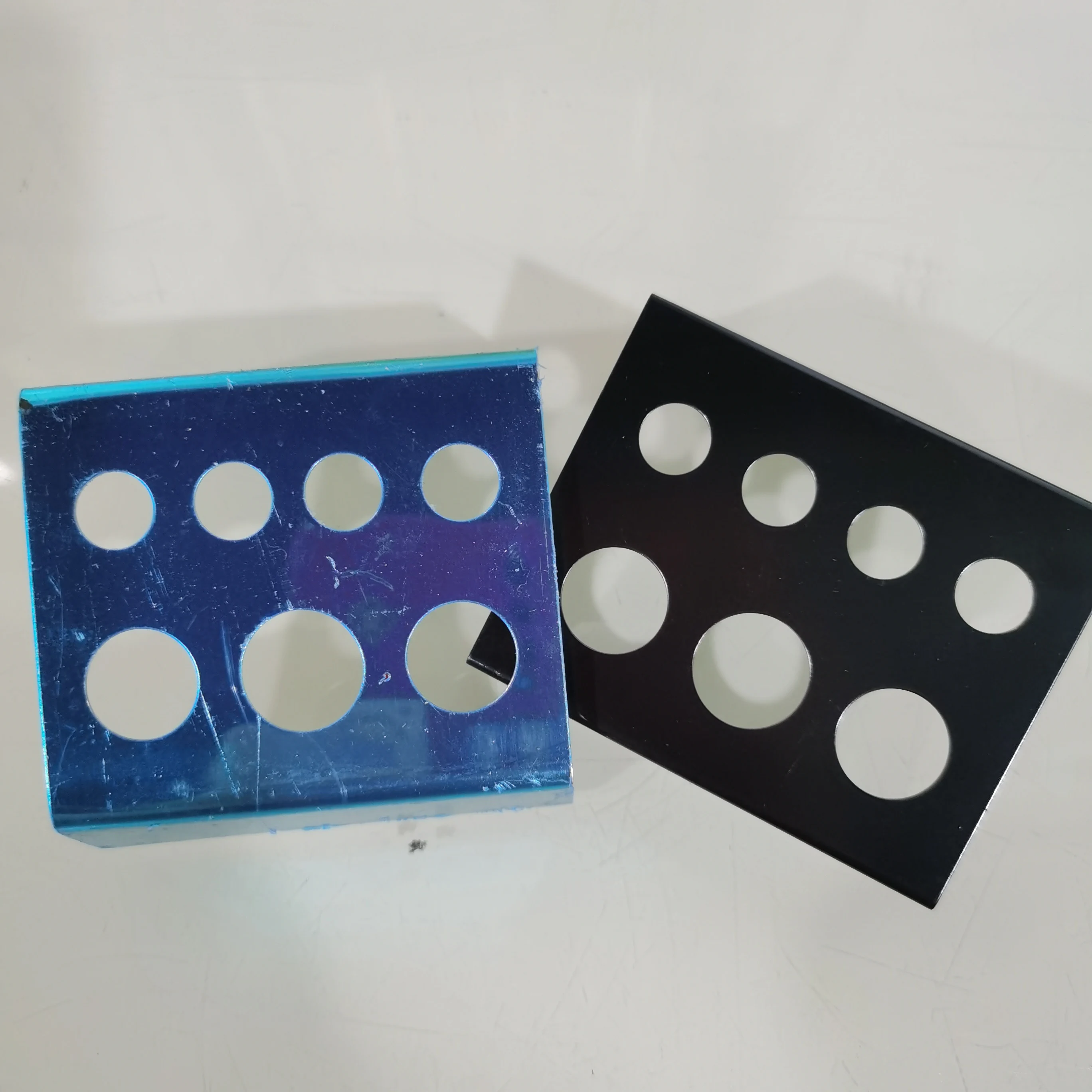 

Держатель для чернил для татуировки, подставка для инструментов для татуировки, пигмент, черный контейнер, аксессуары для макияжа для боди-арта, 7 отверстий