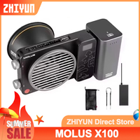 ZHIYUN MOLUS X100 100W COB Photography Lighting 2700-6500K Bi-color Pocket Video Light for Outdoor Live Video Shooting