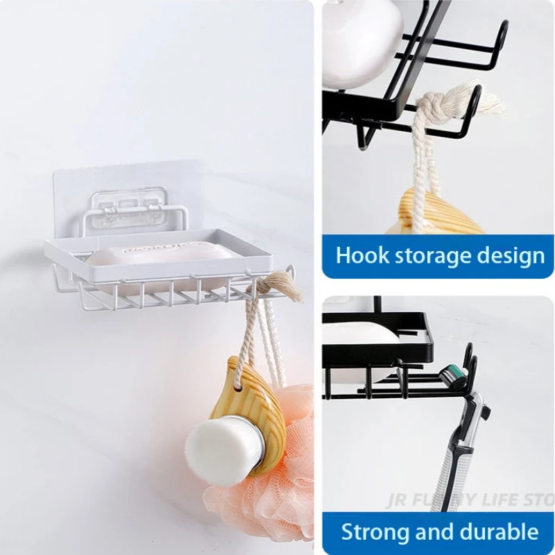 Wand Zeepbakje Voor Badkamer Rvs Zeep Houders Voor De Douche Scheermes Houder Badkamer Accessoires