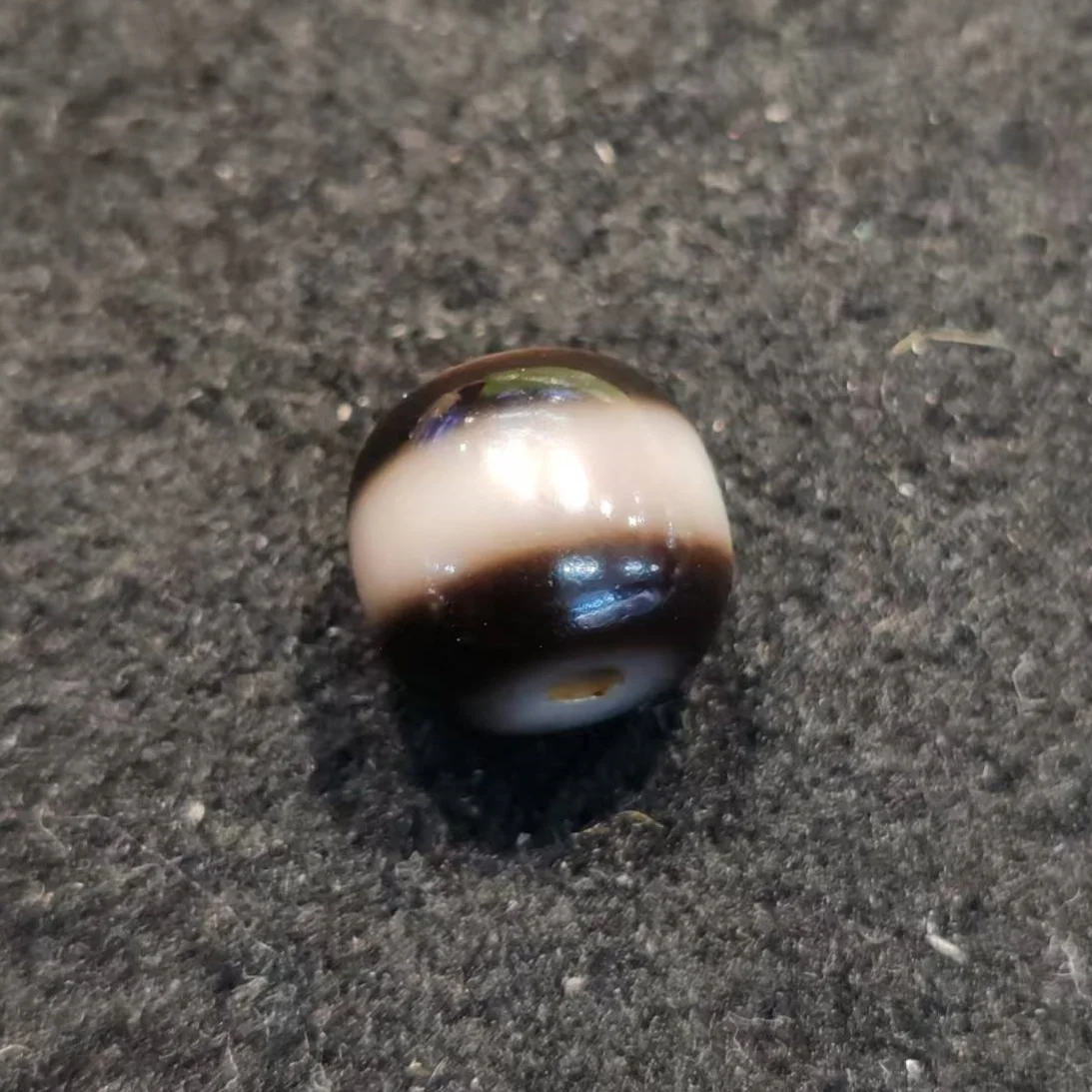 

5 шт., Тайваньская серая кожаная инфильтрация 11*12 мм, ожерелье из старого агата, браслет-подвеска, аксессуар «сделай сам», Дзи