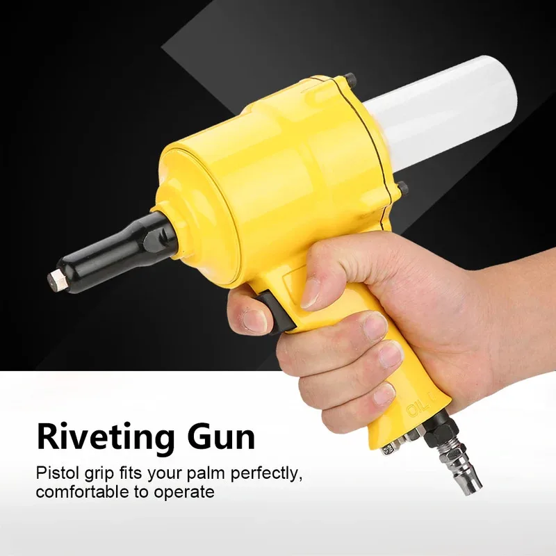 Pistol Rivet Gun KP-705P Alat Rivet Pneumatik Pistol Grip Rivet Gun Alat Rivet Bertenaga Udara 2.4/3.2/4.0/4.8mm