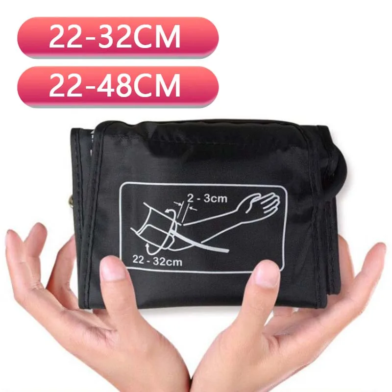 22-32cm/22-48cm Cuff For Digital Pressure Tonometer Medical Blood Pressure Monitor Heart Rate Monitor Sphygmomanometer Meter