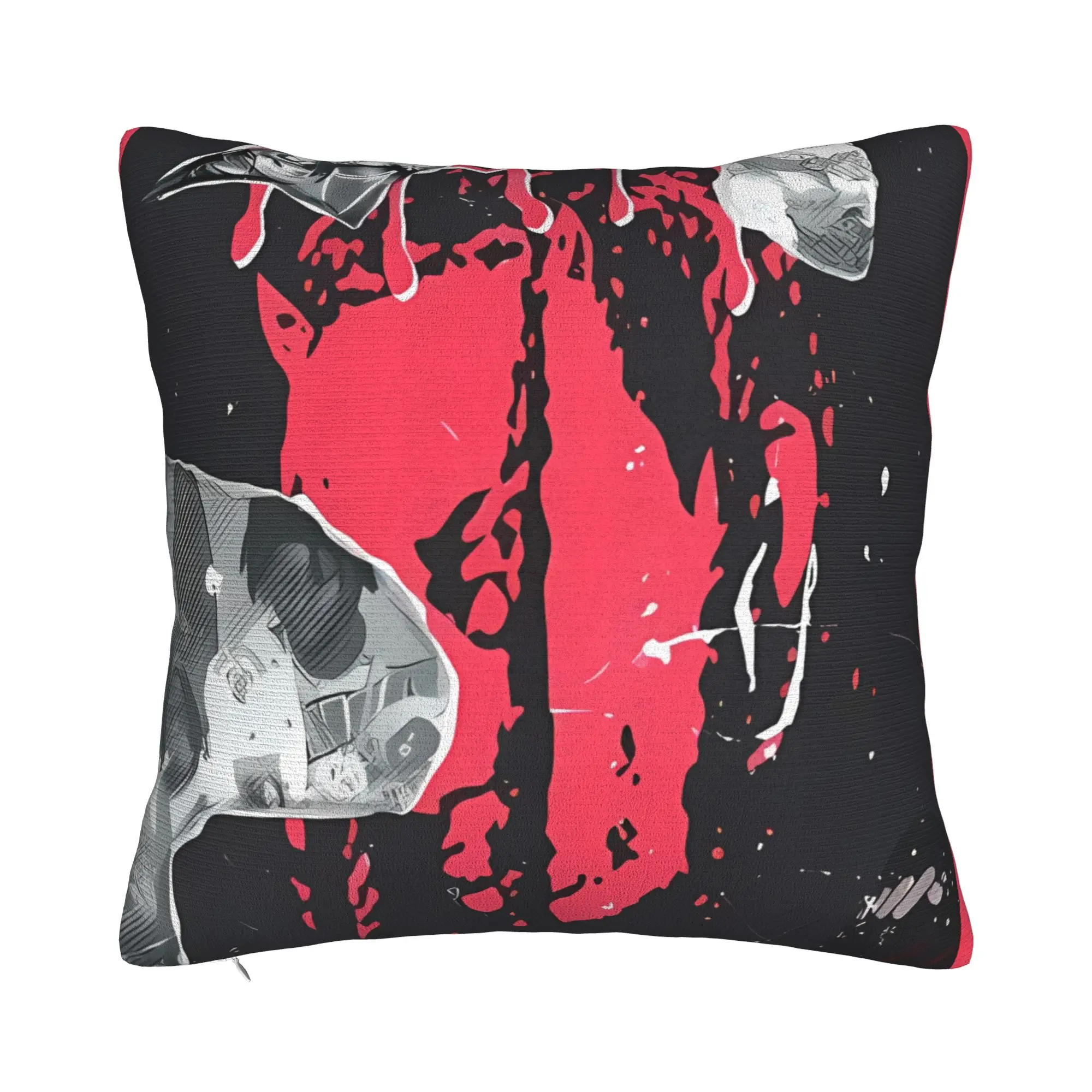 Whole Lotta Red Playboi Carti Edit  Decorative Pillowcases for Cozy Playboi Carti Pillow Cover Zipper Closure