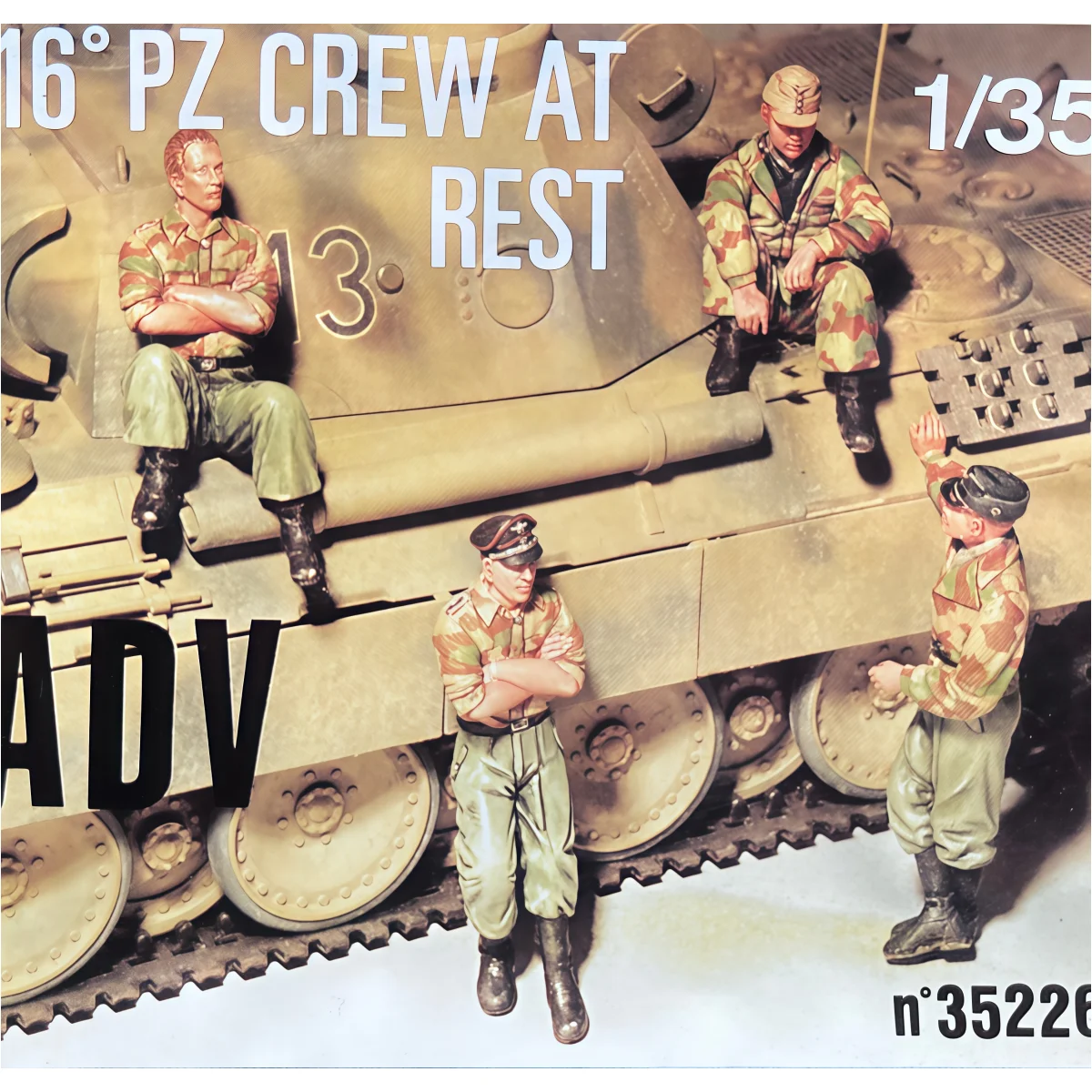 Model Kit History - Puppenmodellbausatz im Maßstab 1/35 - Zwei