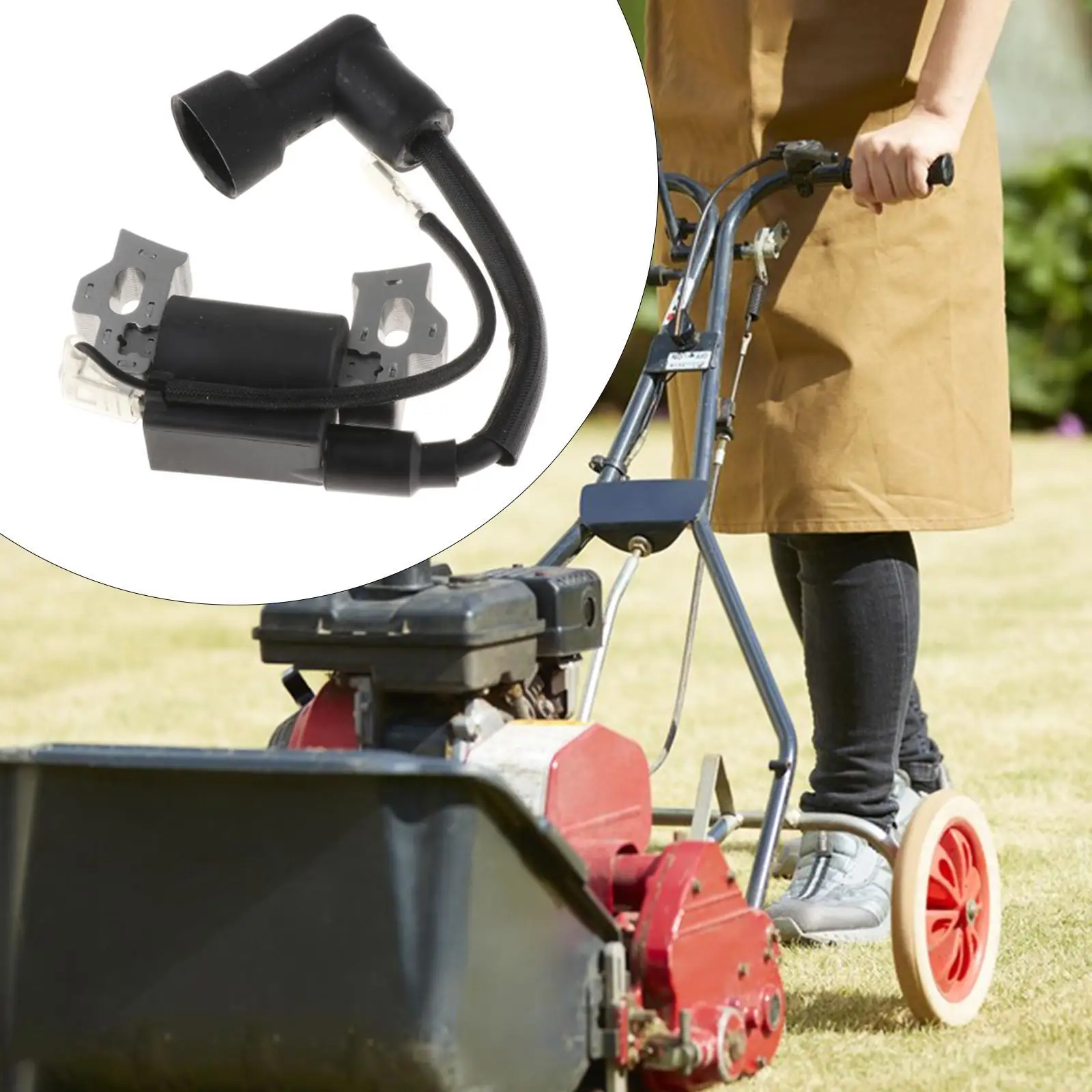 Zündspule 798534   Kompakte schwarze Rasenmähermotoren für Briggs Stratton