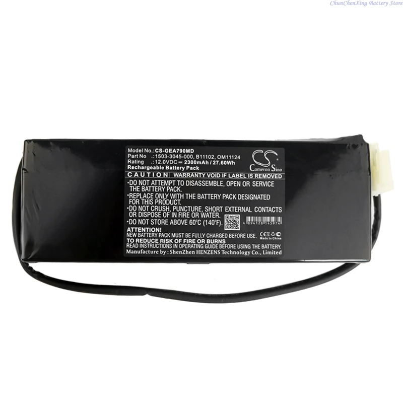 

Cameron Sino 12.0V 2300mAh Medical Battery for Datex Ohmeda Aespire 7900 Anesthesia System, Aestiva 5 Anesthesia System +TOOL