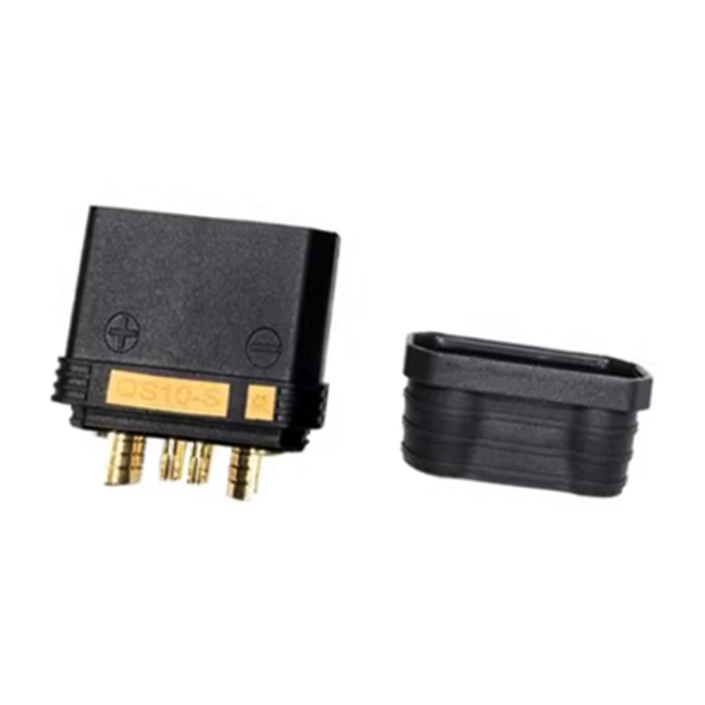 Qs10-S High-Temperature Resistant Unmanned Aerial Vehicle Model Battery Plug Can Weld 240A High Current Connector