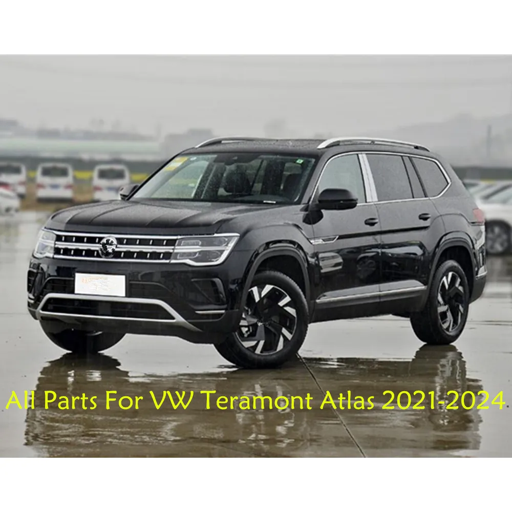 Stainless Steel Stickers Inner Door Audio Speaker Covers For VW Volkswagen Teramont Atlas 2021 2022 2023 2024 Trim Accessories