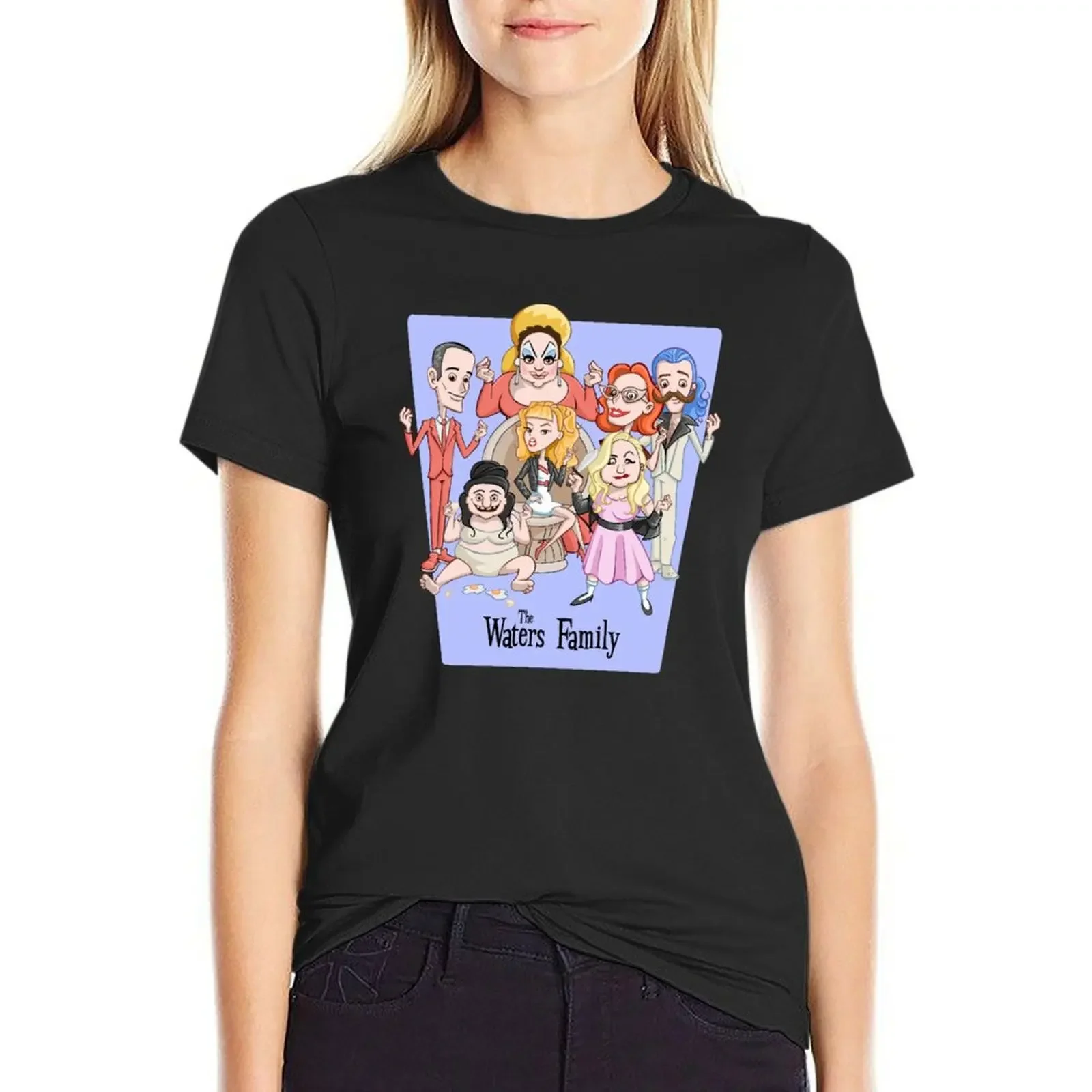 

The Waters Family T-Shirt vintage clothes anime animal prinfor sports fans t shirt for Women