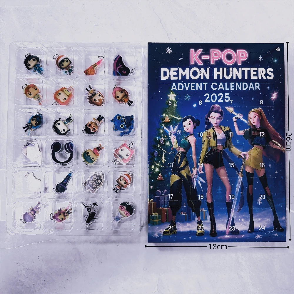 جديد Kpop شيطان الصيادين تقويم القدوم K البوب شيطان الصيادين رومي ميرا زوي النمر عيد الميلاد العد التنازلي تقويم القدوم هدية 24 يوما #1