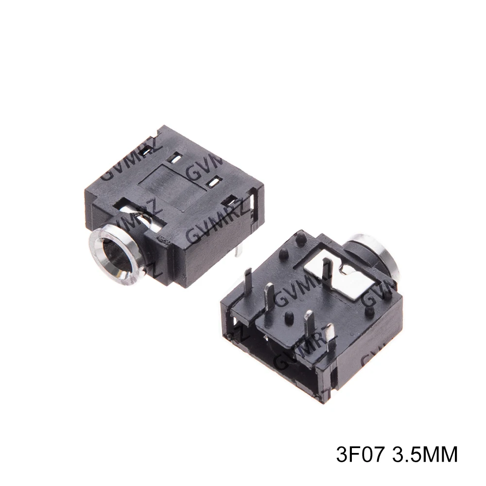 PJ-313 PJ-392 PJ Stereo Solder Panel MountHeadphone jack 3.5MM PJ Audio video female dual channel stereo jack Jack Socket 3.5MM