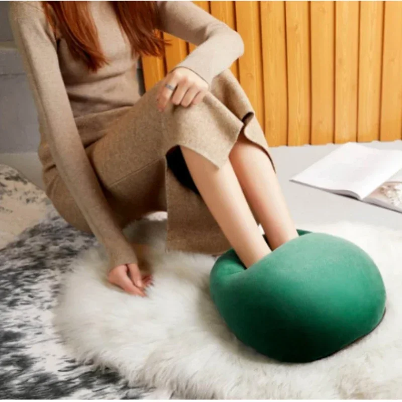 USB Foot Warmer Heating Pad Winter Warming Electric Foot Warmer Shoes Cartoon Home Office Feet Heating Slippers Warm Cushion