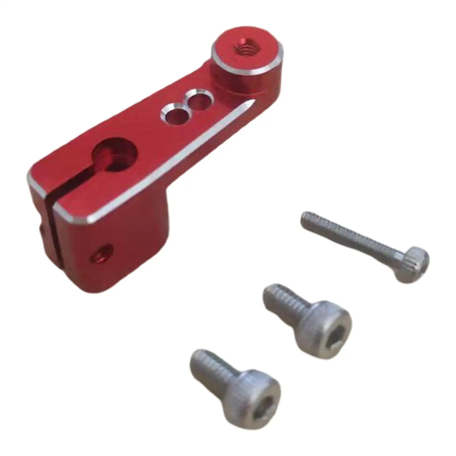 Durevole servo corno in metallo filettatura M3 braccio sterzo pezzo di ricambio per auto RC per camion elettrico Axial SCX24 90081