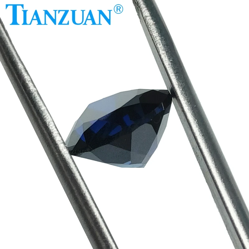 3x4mm-15x20mm Synthetic Sapphire Pear Shape Natural Cut Artificial Corundum Clear Loose Stone for Jewelry Making DIY Material