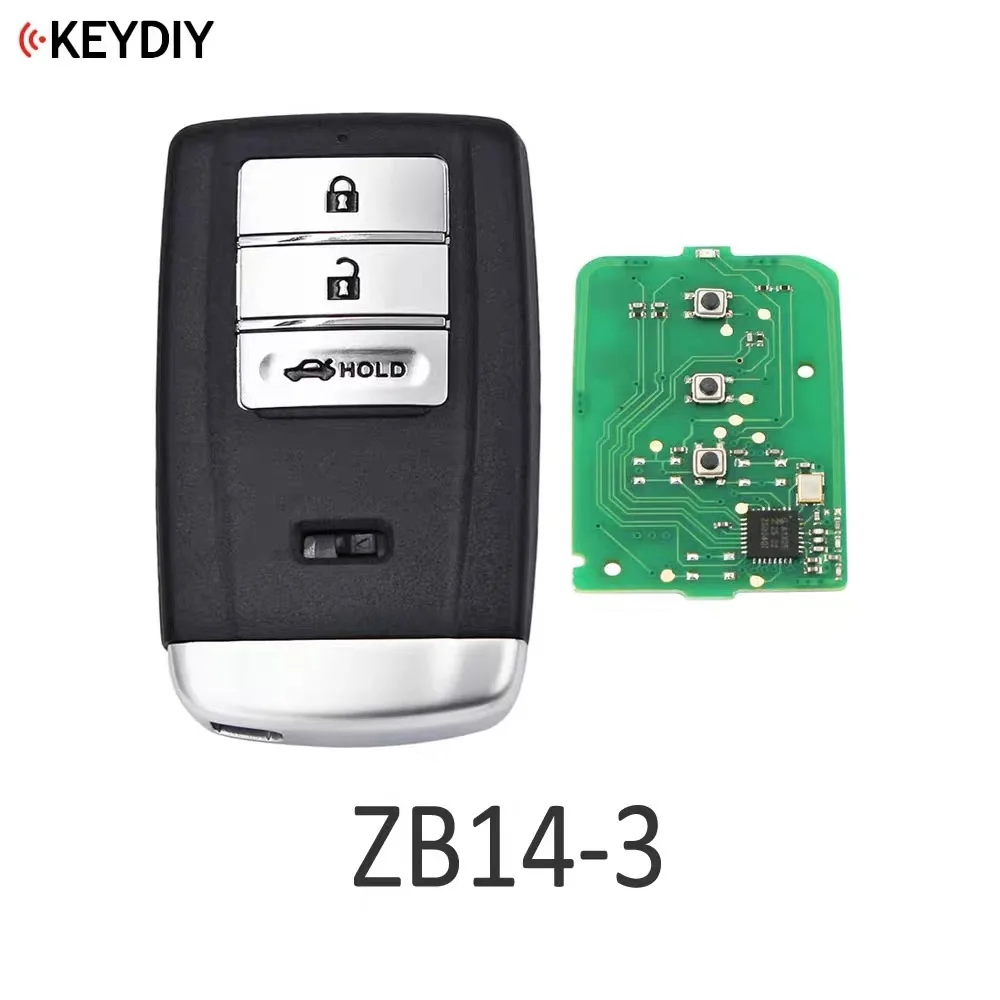 KEYDIY ZB14 Universal ZB Series 3/4/5 Button KD Remote Car Key for Hon-da for KD-X2 KD-MAX Tools Fit for More Than 2000 Models