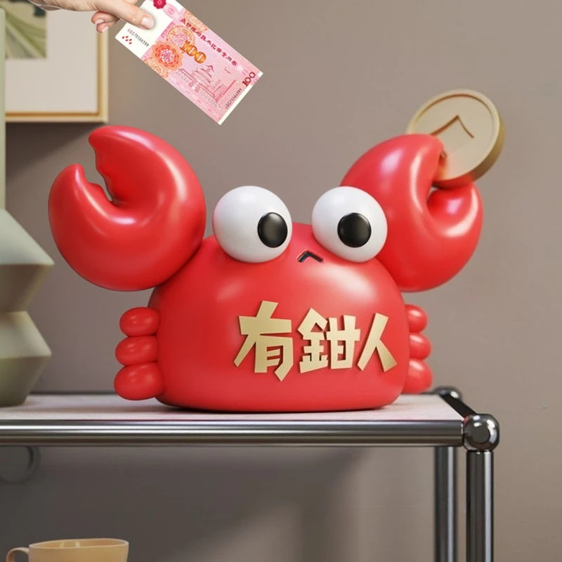 

Cartoon Design Money Boxes Anime Storage Saving Euro Coin Room Decor Clear Unique Piggy Bank Accent Cofre Ornaments Home Decor
