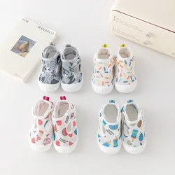 1pcs Casual Breathable Slip On Woven Shoes For Baby Boys, Wear-resistant Non Slip Comfortable Slip On Sneakers, Summer