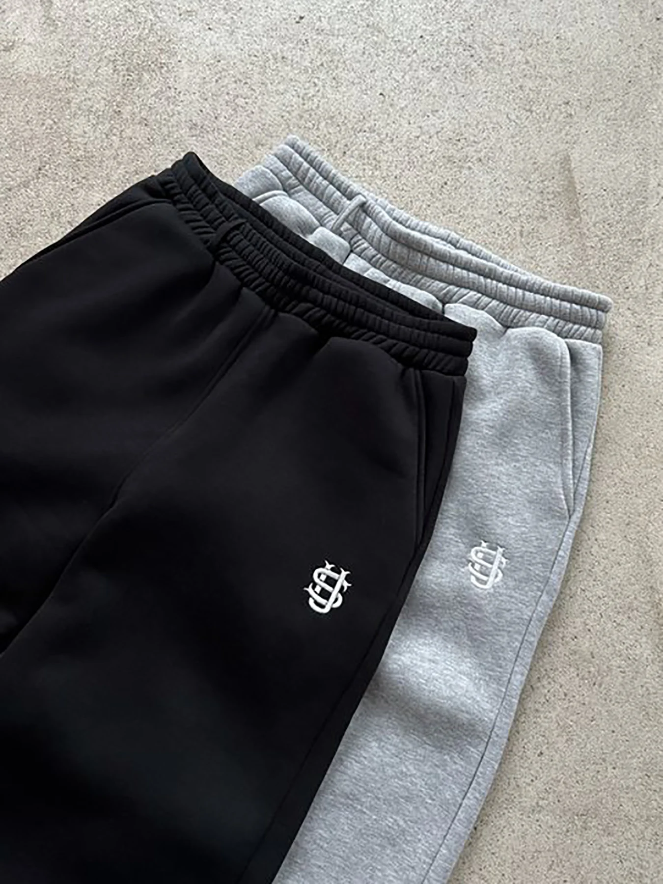 جديد ريترو مستقيم السراويل رياضية الشارع الشهير السراويل شخصية بانت الساق سستة التطريز الهيب هوب عادية ركض الرجال السراويل