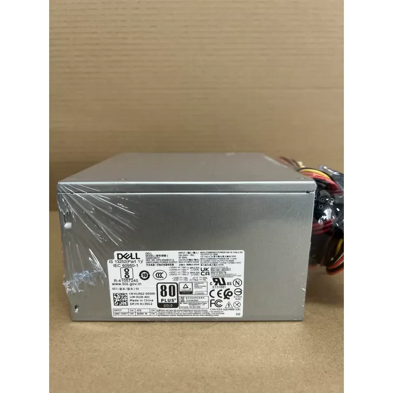 for Dell Original Power Supply Adapter New Unused Plastic Seal Intact Cable Complete Clean Appearance Fully Functional