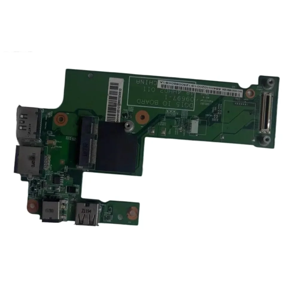 Placa de Interface IO para Notebook Dell Inspiron M5110 N5110 N5010 M5010, Substituição de PCB com Portas DC Power, VGA e USB