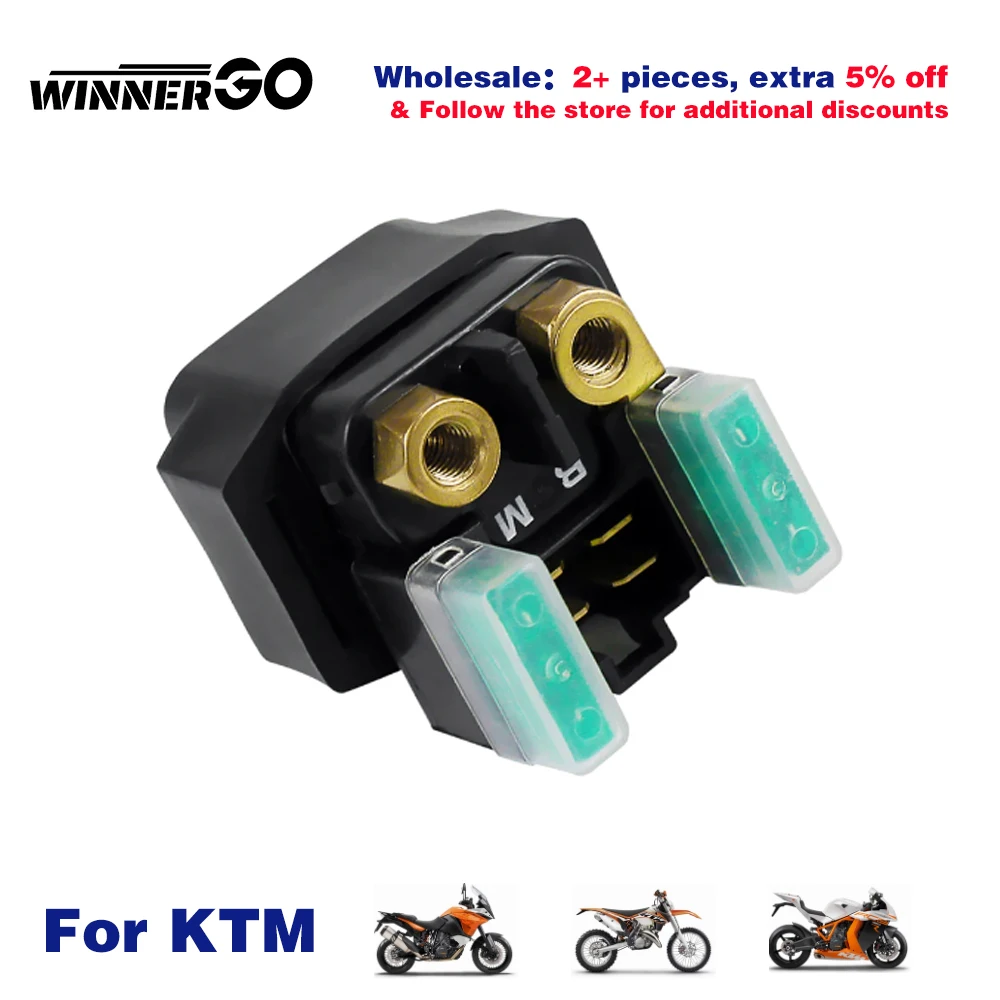 Motorcycle Starter Relay Solenoid for KTM 200 250 300 350 400 450 500 EXC EXCF SXF XC 1050 1190 1290 ADVENTURE ABS1190 RC8 R