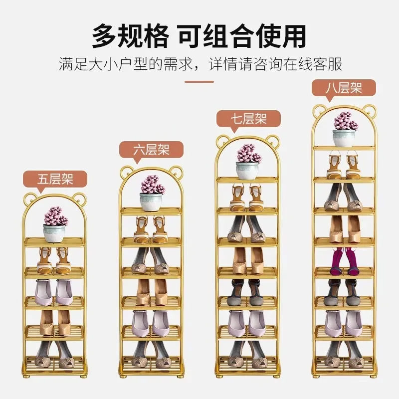 

Многоярусная пылезащитная полка для обуви для прихожей, спальни, общежития, простой шкаф для хранения обуви, экономичный и стильный для дома