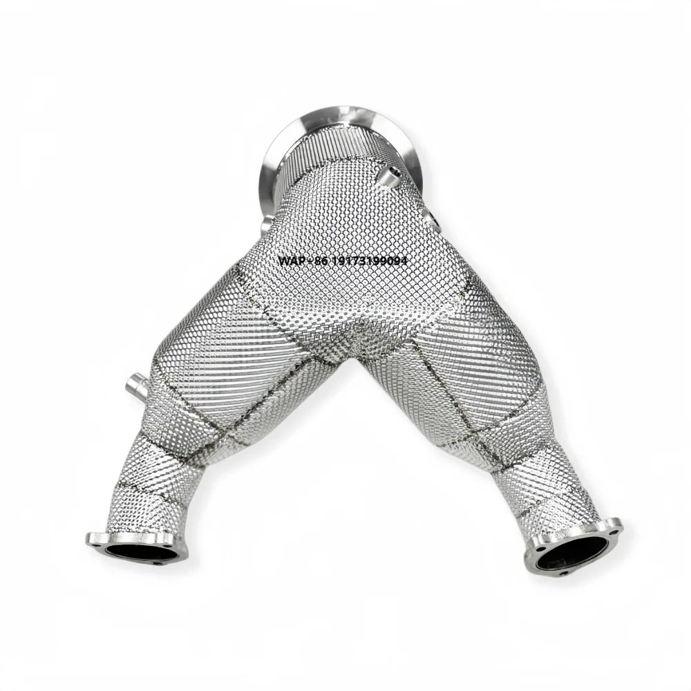 

Insulated Exhaust Downpipe Head for S4 S5 3.0T B9.5 2019-2024 Performance Exhaust Pipe Catalytic Converter Power Upgrade