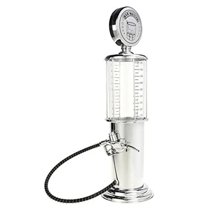 

900ML Beer Tower Drink Liquor Dispenser Wine Gun Pump, 1/2-Shot Beverage Alcohol Gas Station Beer Tower Dispenser Drink Bar Tool