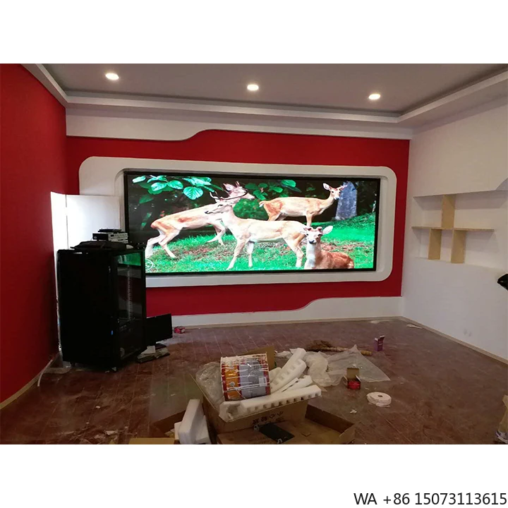 

Indoor P1.25/P1.538/P1.86/P2/P2.5 LED Video Wall - Energy-Saving 640*480mm Cabinet