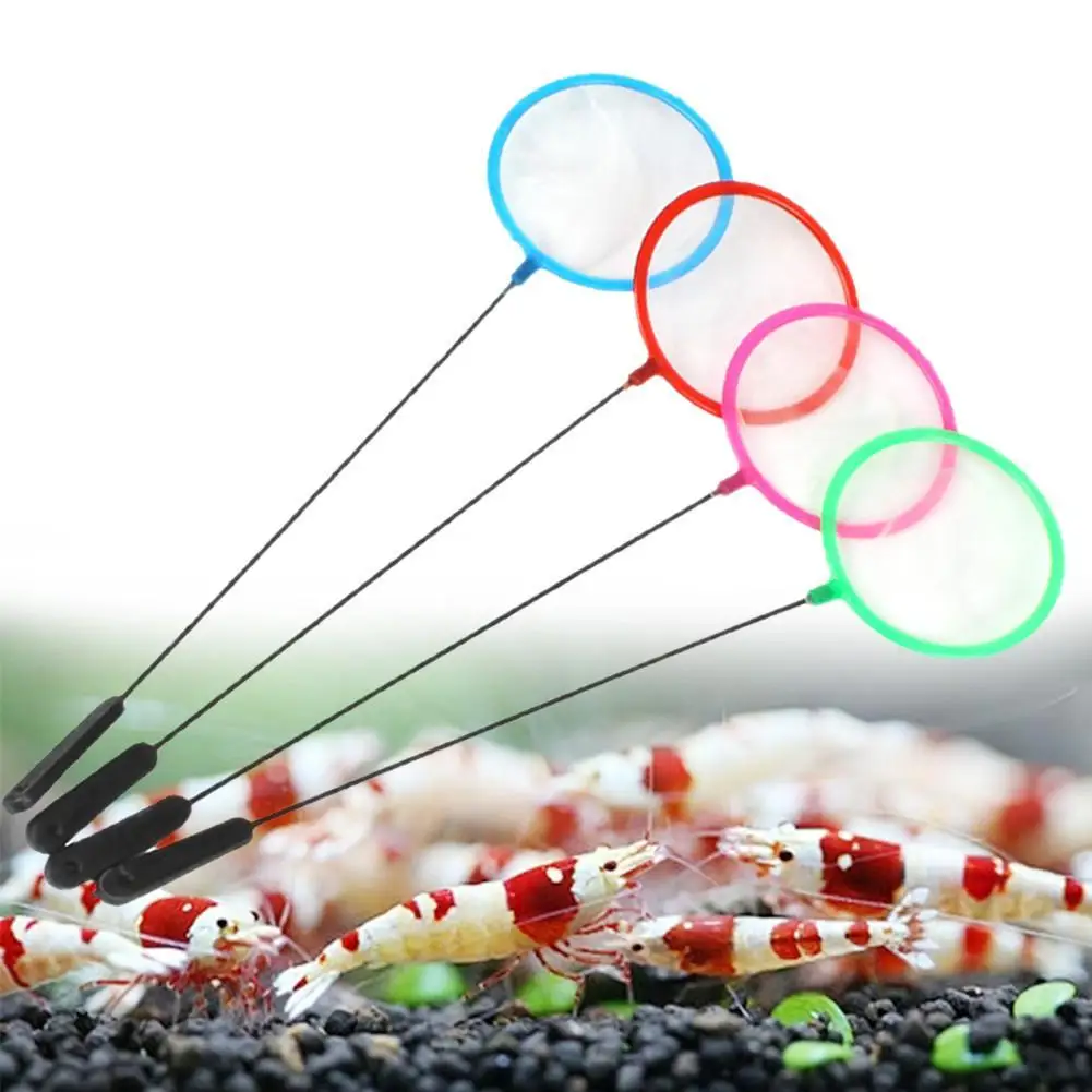 Feinmaschiges Artemia-Netz, Farbenfrohe Aquarien-Fischnetze, Ideal zum Fangen von Artemia-Jungköpfen und Kleinfischen im Aquarium