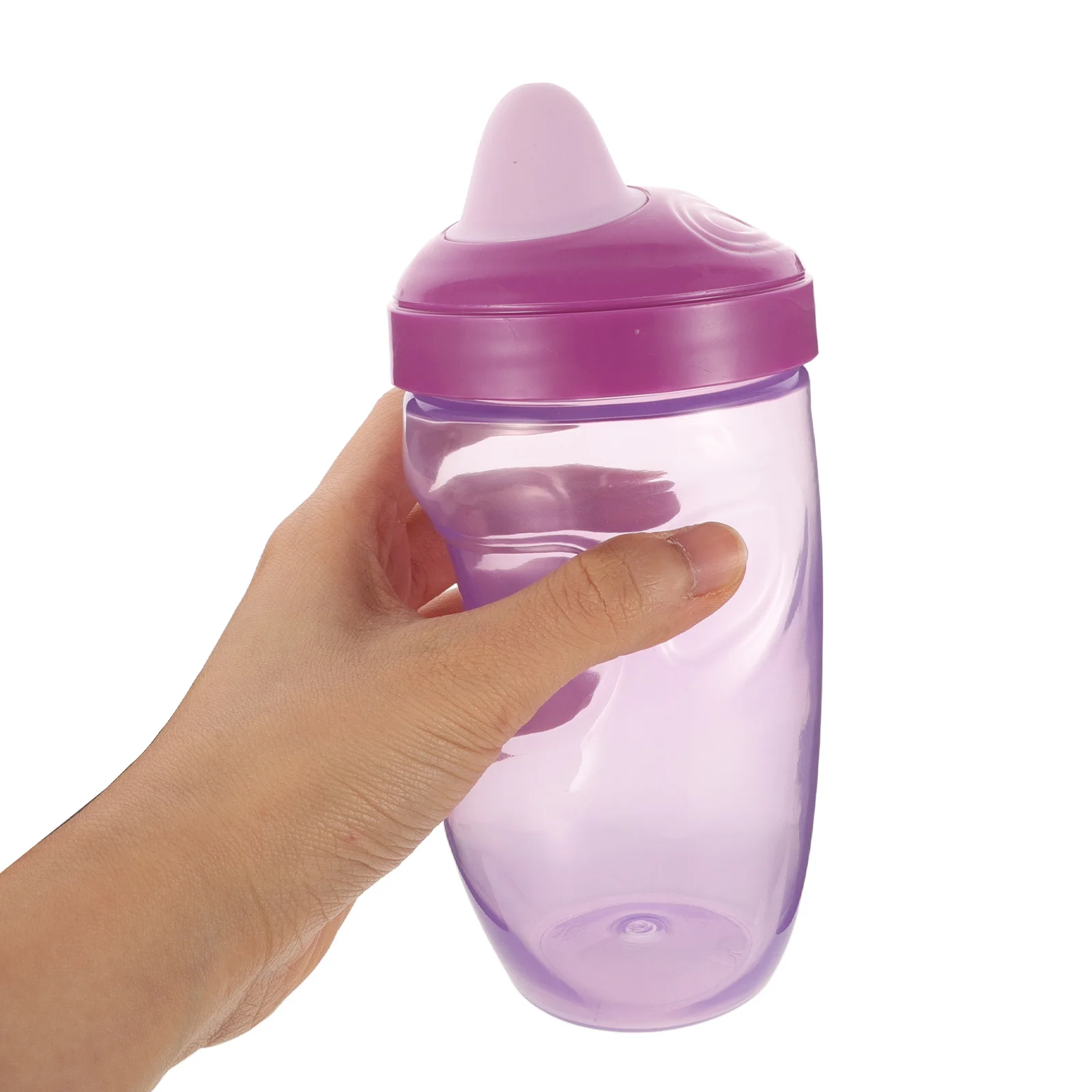 

Многоразовая детская чашка-непроливайка для младенцев, утконос, акварель, герметичная, прозрачная шкала, легко чистящаяся, эргономичная ручка, тренировочная чашка