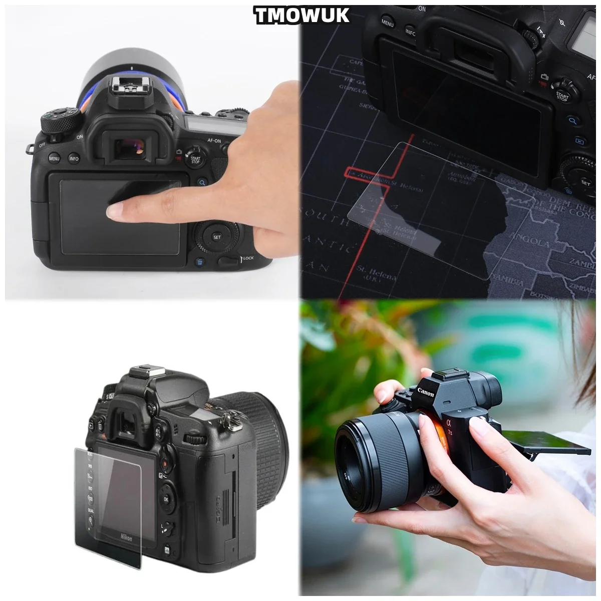 For Fujifilm X-T1 T2 XA3 XA5 XA10 XA20, Precision Cut Tempered Glass, Crystal Vision